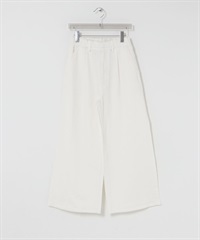 棉麻輕便牛仔褲(白色-36-WHITE)