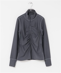 Swim URBAN RESEARCH UV CUT正面碎褶防磨衣(灰藏青色-S/M-NAVY)