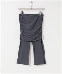 Swim URBAN RESEARCH UV CUT短裙緊身褲(灰藏青色-S/M-NAVY)