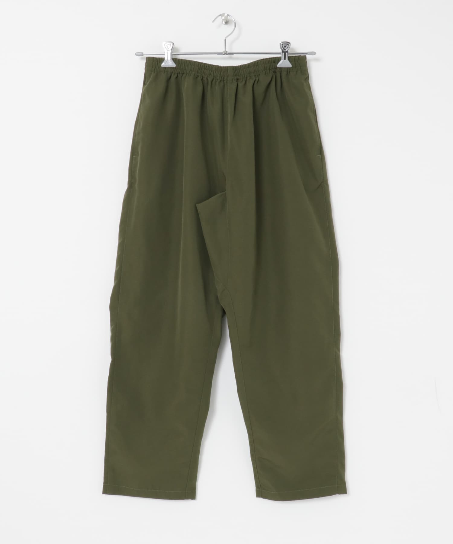 寬鬆輕便錐形褲(橄欖綠-L-OLIVE)