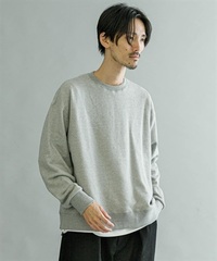 日本製AZUMA毛圈布圓領上衣