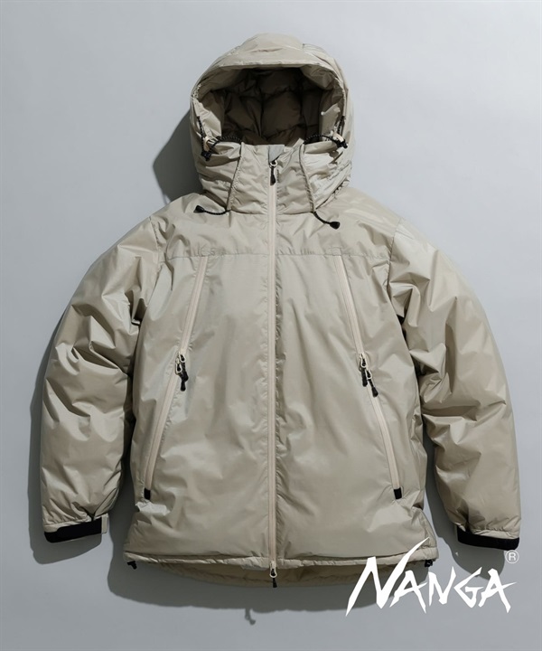 【別注】NANGA AURORA 3LAYER DOWN JACKET 三層羽絨連帽外套