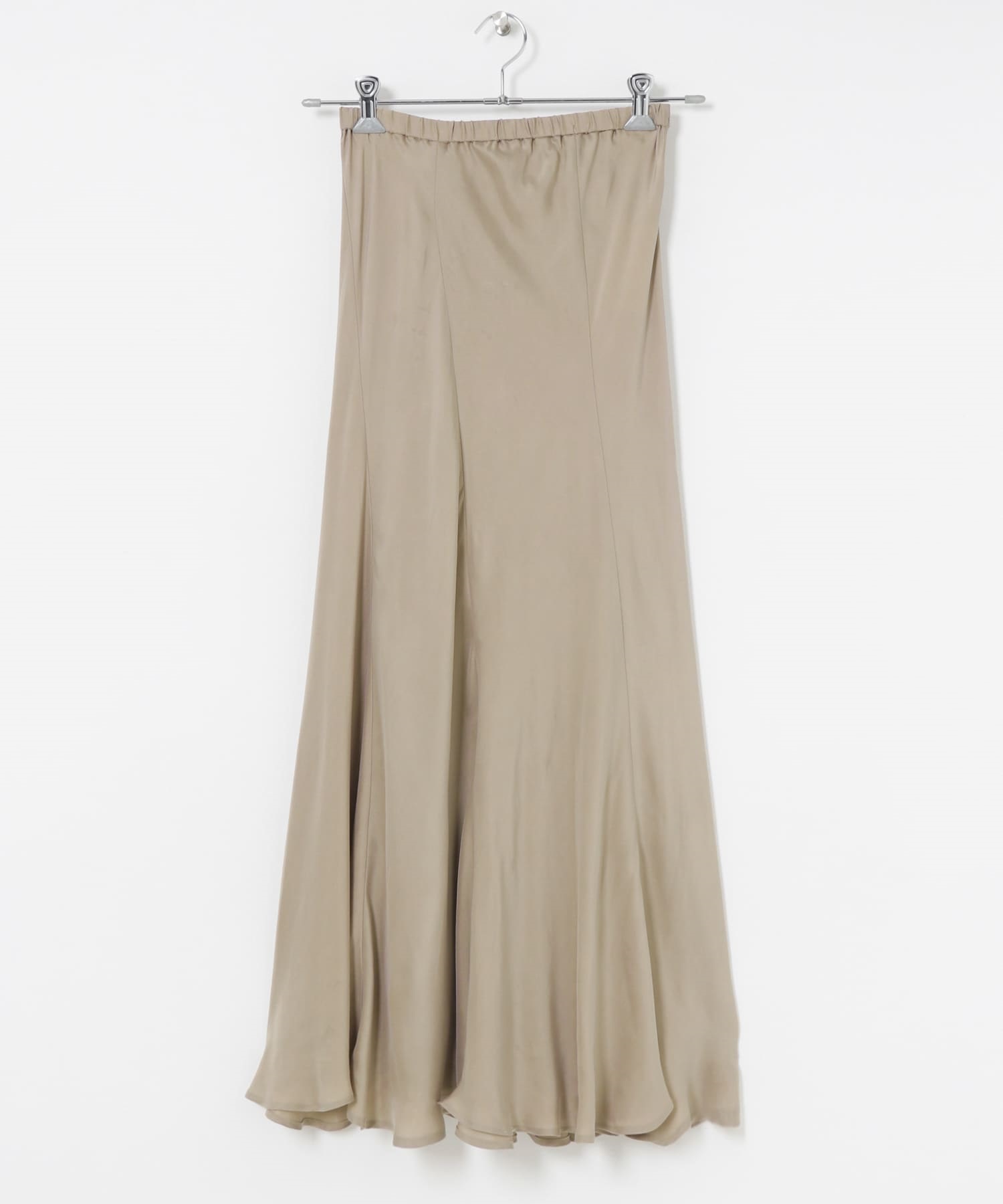 銅氨纖維斜裁傘狀裙(灰膚色-FREE-其他膚色)