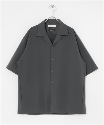 SOLOTEX® 高機能短袖襯衫(炭灰色-M-CHARCOAL GRAY)