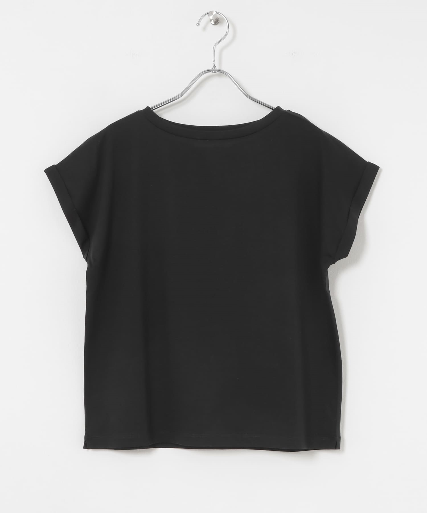 皮馬棉T恤(黑色-FREE-BLACK)