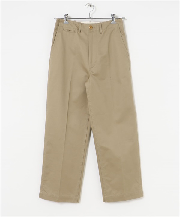 GRANTEX® 軍裝風奇諾褲(膚色-M-BEIGE)