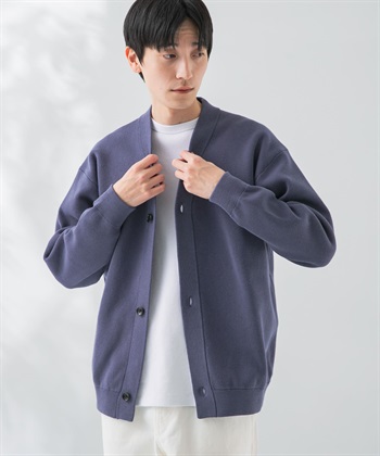 米蘭羅紋3B開襟衫