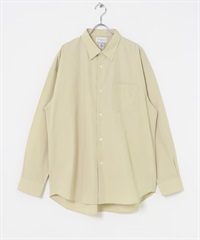 THOMAS MASON 寬版襯衫(鵝黃色-M-其他膚色)