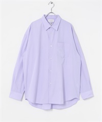 THOMAS MASON 寬版襯衫(淺藍色-M-LIGHT BLUE)