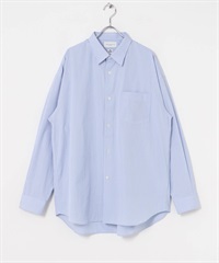 THOMAS MASON 寬版襯衫(條紋-M-STRIPE)