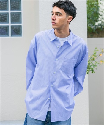 THOMAS MASON 寬版襯衫