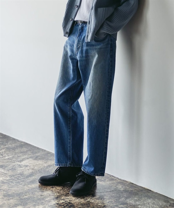 【KAIHARA DENIM】寬鬆錐形牛仔褲