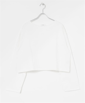 【KOL推薦】短版長袖T恤(米色-FREE-OFF WHITE)