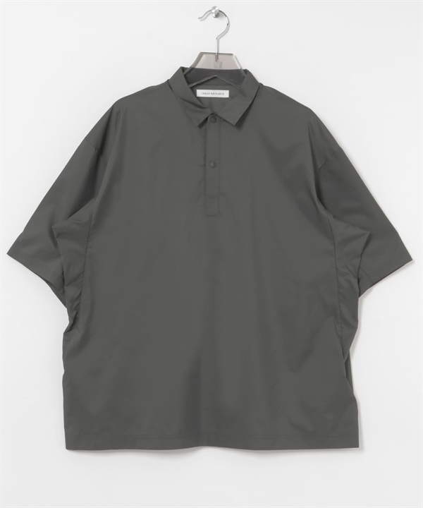 SHADOW RIP POLO衫(炭灰色-M-CHARCOAL GRAY)