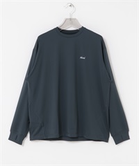 【別注】NANGA / 防磨長袖T恤(炭灰色-M-CHARCOAL GRAY)