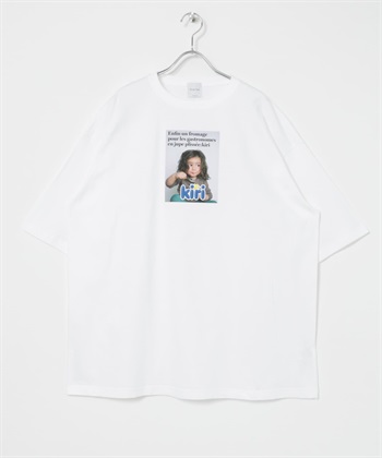 【別注】Kiri / Baby 短袖上衣(白色-1-WHITE)