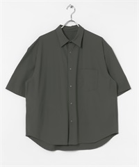 FREEZY 壓扣襯衫(深綠色-M-其他綠色)
