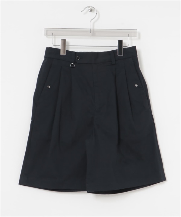 WIDE DAD / 奇諾寬鬆短褲(藏青色-1-NAVY)