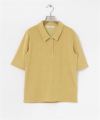 日本製起絨POLO衫(黃色-FREE-YELLOW)