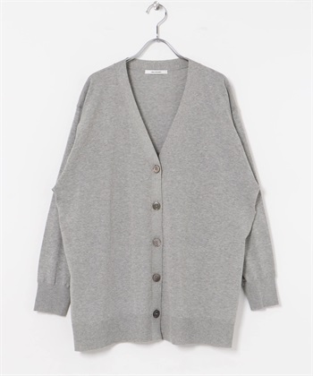 UV CUT加工開襟衫(灰色-FREE-GRAY)
