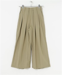 UR TECH 碎褶寬褲(膚色-FREE-BEIGE)