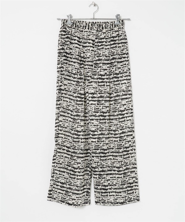 SPRINTEX印花輕便長褲(黑色-1-FREE-COLOR A)