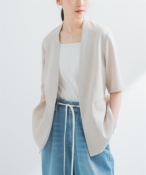 UR TECH DRYLUXE 五分袖西裝外套