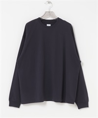 WIDE DAD / 長袖T恤(深藏青色-1-NAVY)
