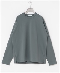 棉尼龍長袖T恤(灰色-M-GRAY)