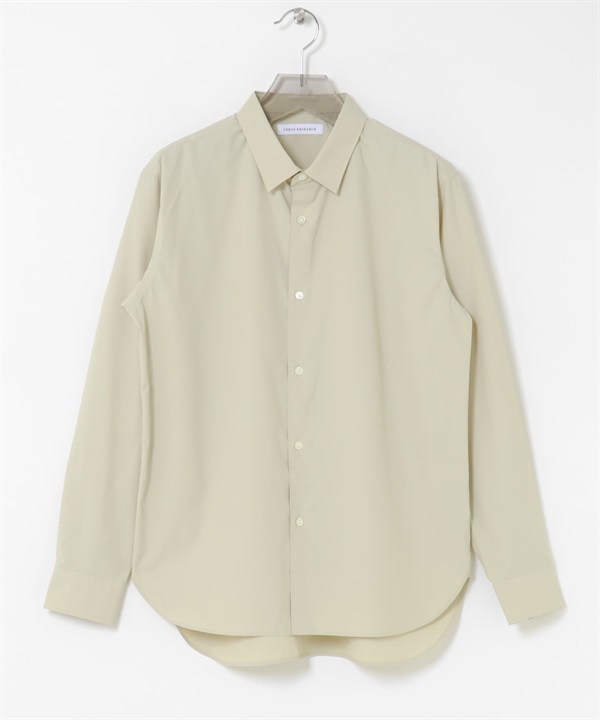 水洗感多機能襯衫(膚色-M-BEIGE)