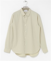 水洗感多機能襯衫(膚色-M-BEIGE)