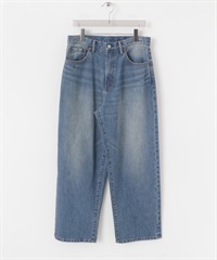 【KAIHARA DENIM】13.5oz 牛仔寬褲(靛青色-M-INDIGO BLUE)