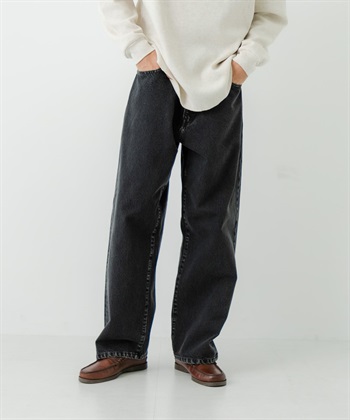 【KAIHARA DENIM】13.5oz 牛仔寬褲