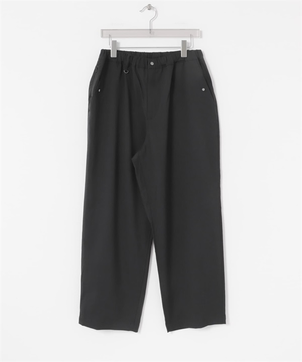 WIDE DAD / 寬鬆輕便長褲(炭灰色-1-CHARCOAL GRAY)