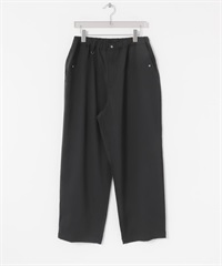 WIDE DAD / 寬鬆輕便長褲(炭灰色-1-CHARCOAL GRAY)