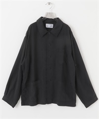 【別注】LE VETEMENT ATLANTIQUE / 工裝夾克(黑色-M-BLACK)