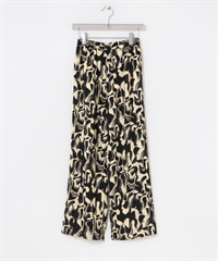 SPRINTEX 復古印花長褲(黑色-FREE-BLACK)