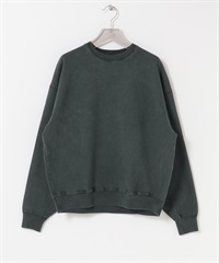 LOGIC ONE / 顏料染休閒上衣(綠色-M-GREEN)