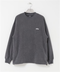 【別注】THOUSAND MILE / 針織刷毛圓領套衫(炭灰色-M-CHARCOAL GRAY)