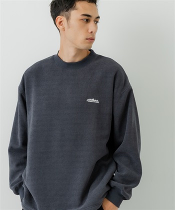 【別注】THOUSAND MILE / 針織刷毛圓領套衫