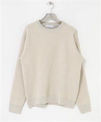 雪尼爾紗針織衫(象牙白-M-IVORY)