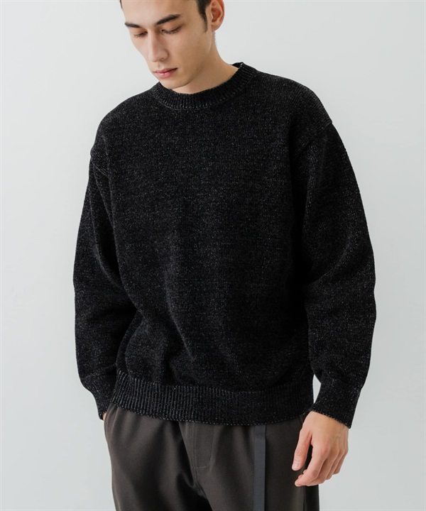 粗針雪尼爾紗針織衫