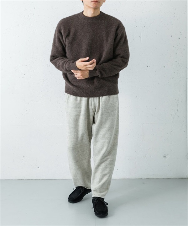 無染棉質毛圈長褲