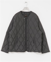 【別注】TAION / 軍裝風羽絨外套(炭灰色-M-CHARCOAL GRAY)