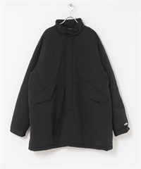 【別注】THOUSAND MILE / 填充短版軍裝風大衣(黑色-M-BLACK)