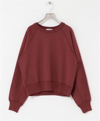 皮馬棉連肩袖休閒上衣(櫻桃紅色-FREE-其他紅色)