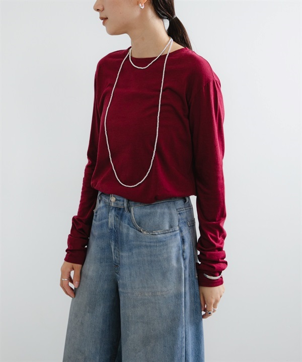 羊毛棉質長袖上衣