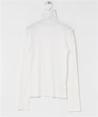 UR TECH 裏起毛高領上衣(白色-FREE-WHITE)