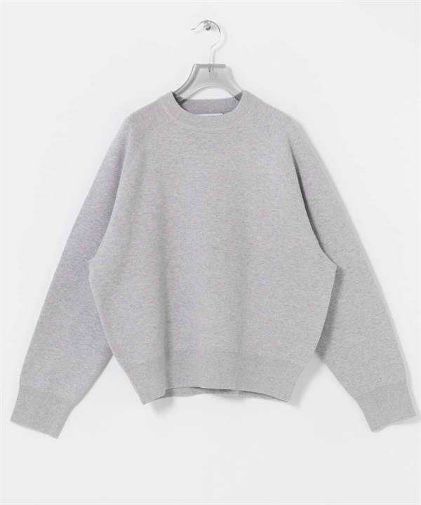 棉混喀什米爾休閒針織衫(灰色-FREE-GRAY)