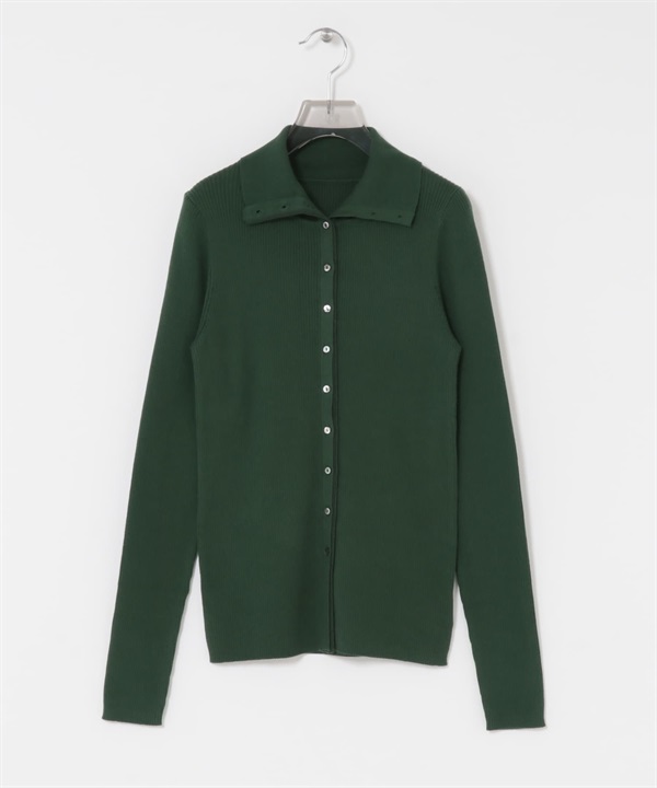 UR TECH 2WAY羅紋針織衫(綠色-FREE-GREEN)